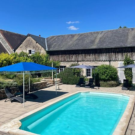 Les Bertaulieres Bed & Breakfast Bossay-sur-Claise Bagian luar foto